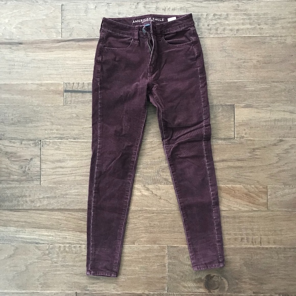 American Eagle Corduroy High Rise Jegging - Picture 1 of 2